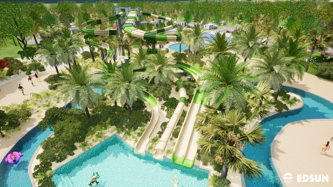 Yelloh! Village Les Mouettes eröffnet 2025 drei neue Wasserrutschen