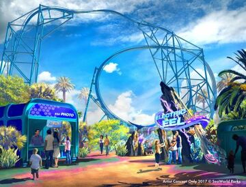USA: SeaWorld San Diego to Open New Coaster in 2018