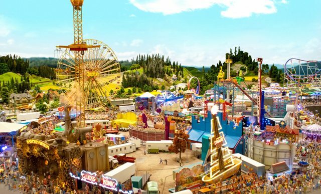 Deutschland: Kirmesvergnügen im Kleinformat – Miniatur Wunderland Hamburg eröffnet neue Kirmes-Installation